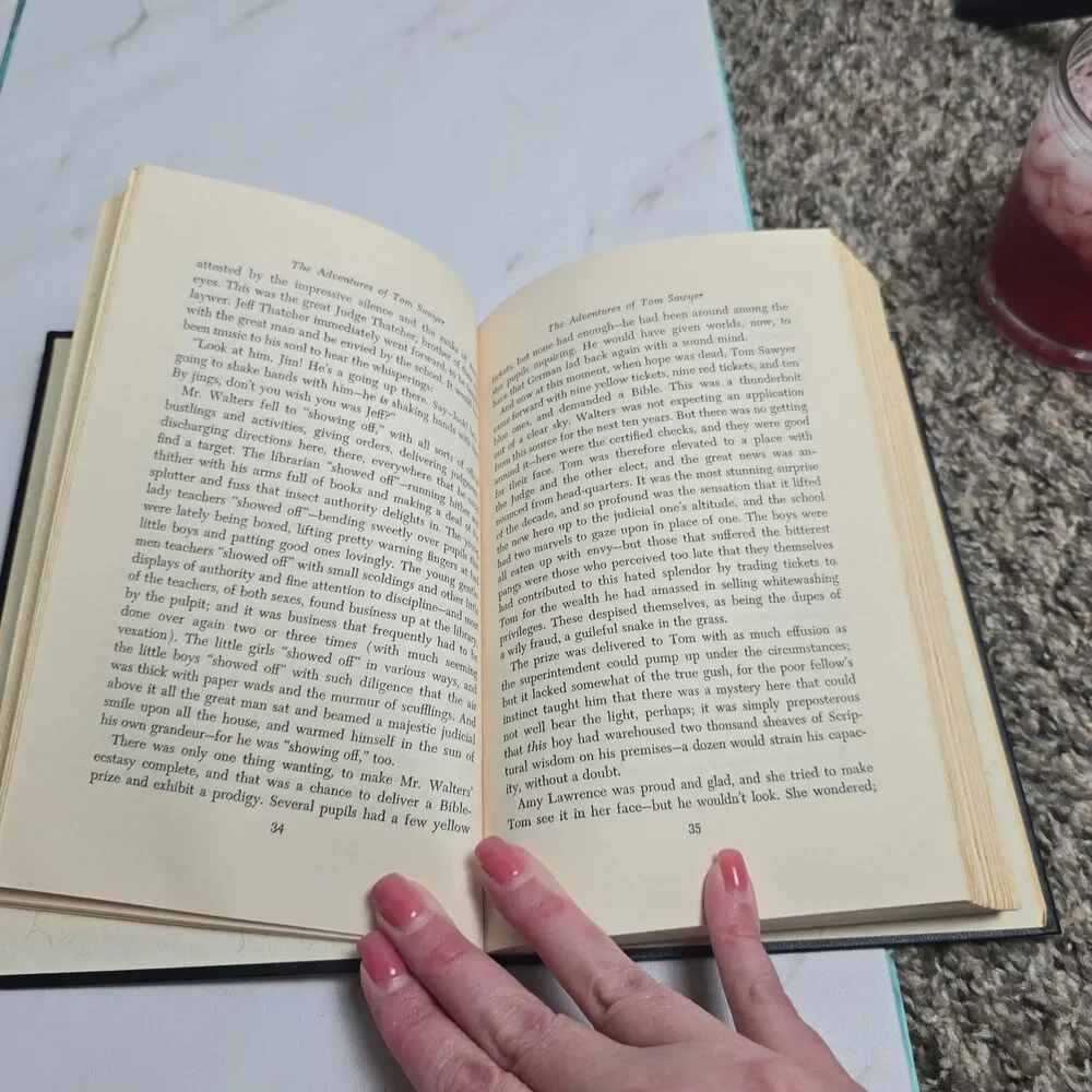 The Adventures of Tom Sawyer by Mark Twain flaws see photos